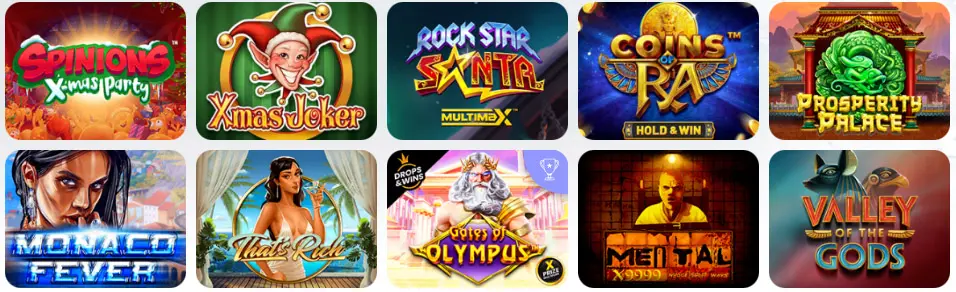 DELTIN7 CASINO Classic slot machines