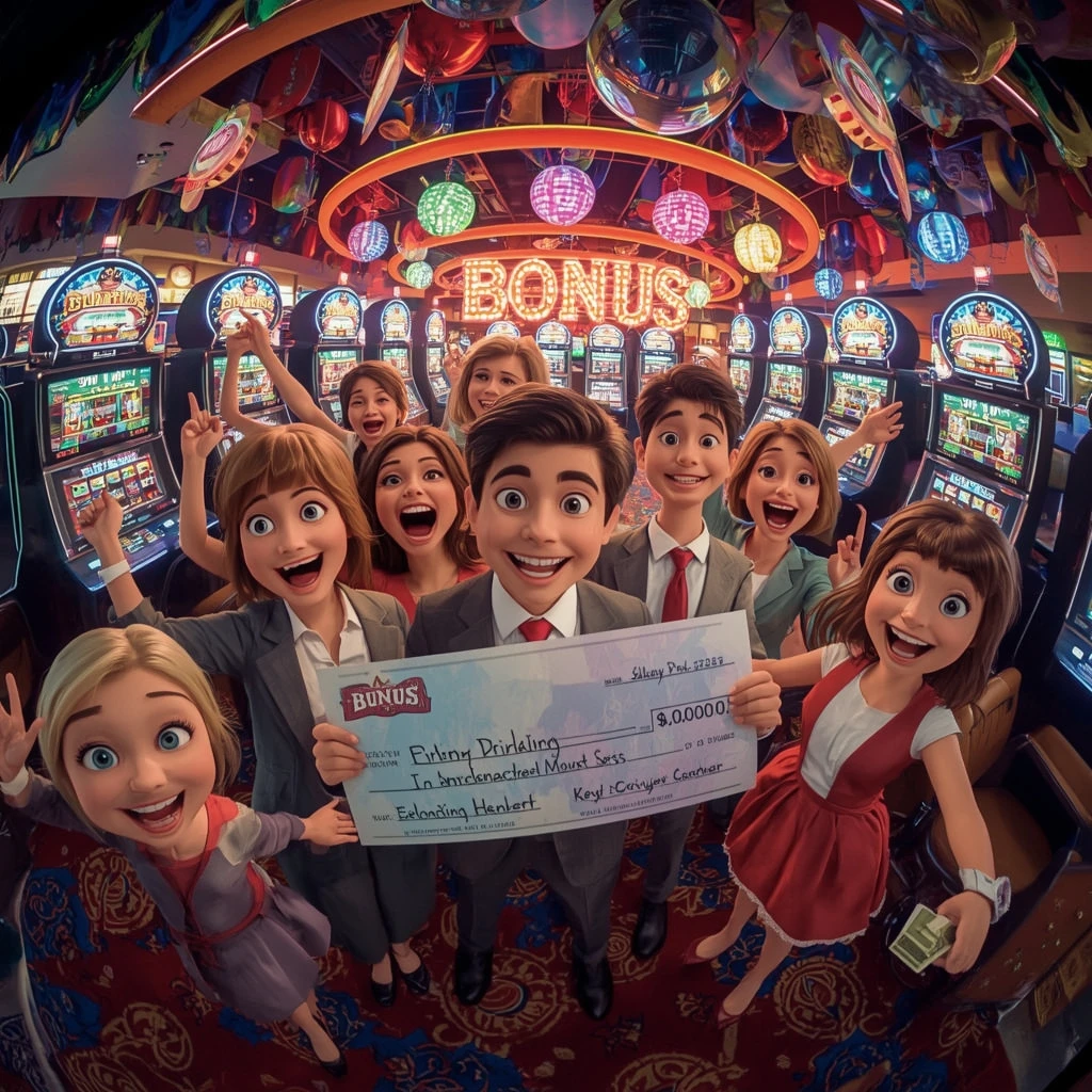 bonus in the hands of a man at DELTIN7 CASINO