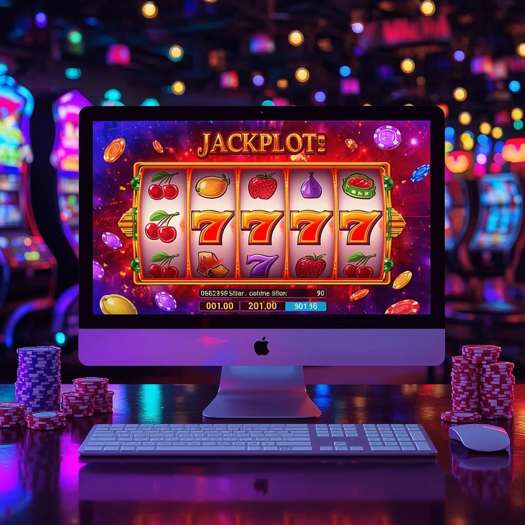 slots on monitor DELTIN7 CASINO