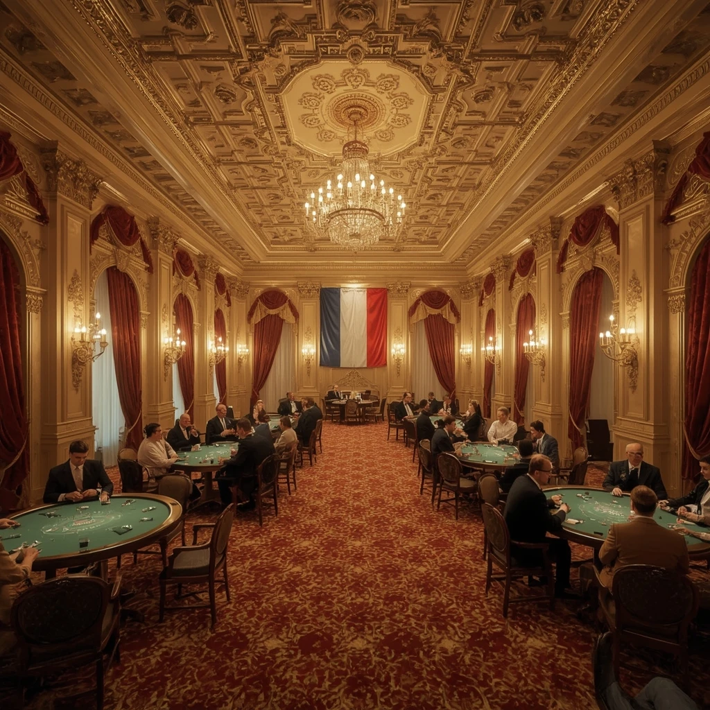 The casino and the Indian flag DELTIN7 CASINO